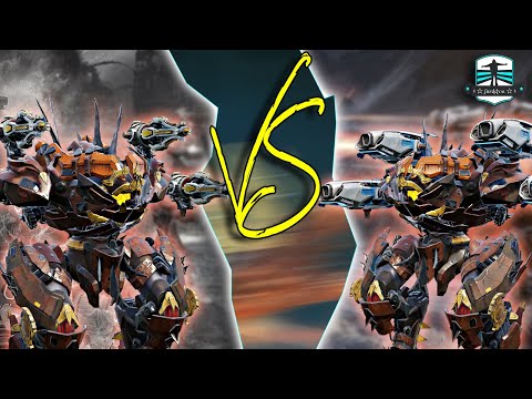 NEW Evora vs Vajra - Heimdal - War Robots NEW Comparison