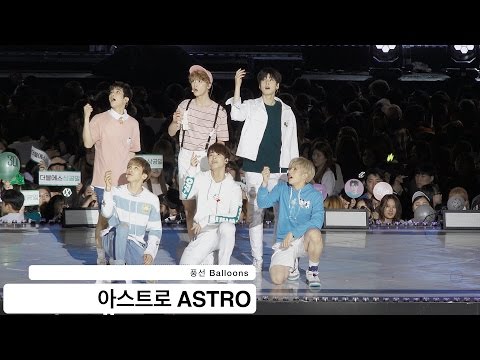 아스트로 ASTRO[4K 직캠]풍선 Balloons@20160618 Rock Music