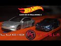 Hot Wheels Lucid Air VS Tesla Model S Drag Race