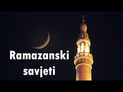 Ramazanski savjeti: Hadis o sehuru | prof. Raif Ibrahimović