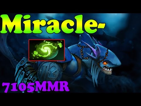 Dota 2 - Miracle- 7105 MMR Plays Slark Vol 6# - Ranked Match Gameplay!