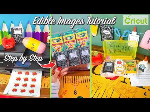 How to make Edible Images for ANY Treat | Edible Images Tutorial for Beginners 