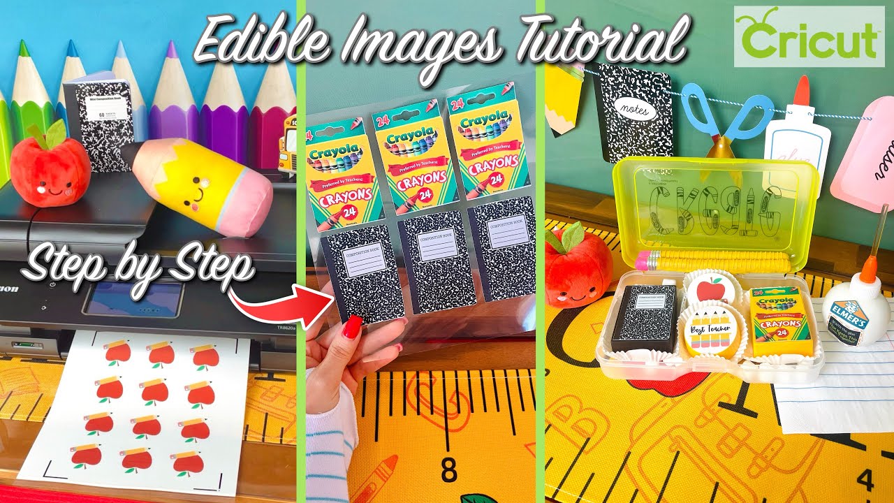 How to make Edible Images for ANY Treat | Edible Images Tutorial for Beginners 