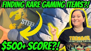 Finding RARE Video Game Items for CHEAP! Game Hunting With @TheGebs24