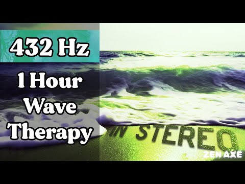 1 Hour Wave Therapy - Original, generative music for meditation or relaxation 🎧RECOMMENDED🎧 - #432hz