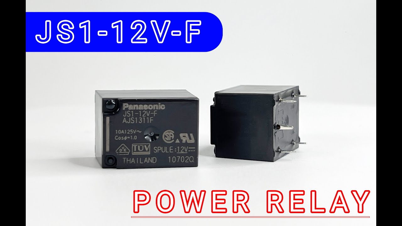 JS1-12V-F | General Purpose Relays