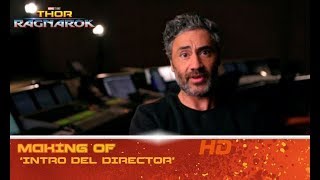 Thor: Ragnarok de Marvel | Making of: 'Intro del Director' | HD