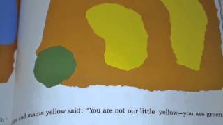 Little Blue and Little Yellow By Leo Lionni