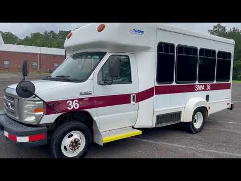 2011 Ford E350 Super Duty 14 Passenger Starcraft Shuttle Bus 184,499 Miles