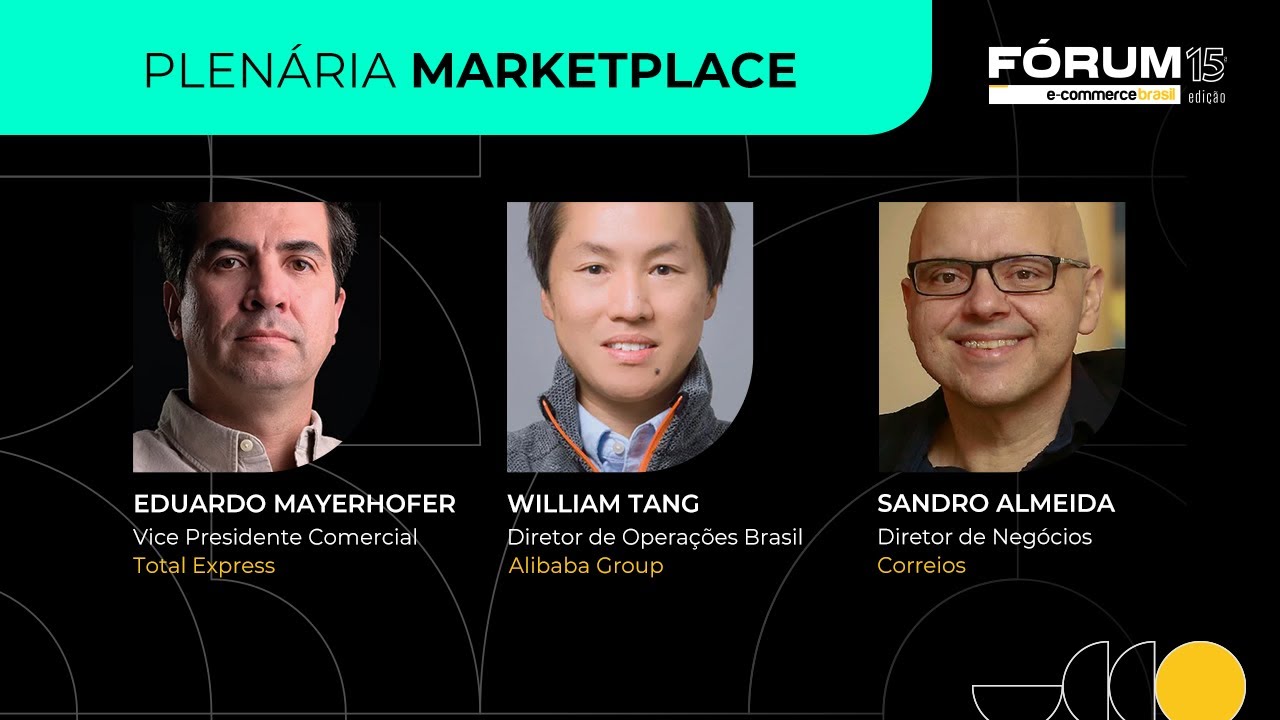 Fórum 15 -Plenária Marketplace-Painel A evolução da logística- Processos e tec até o last mile