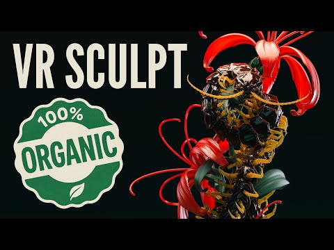Organic Sculpting in VR - Substance Modeler Tutorial