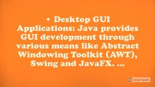 Applications of Advance Java - tccicomputercoaching.com