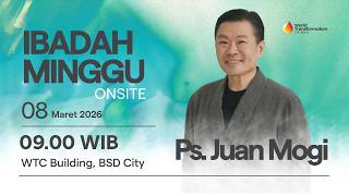 Download lagu Ibadah Minggu ONSITE | Ps. Juan Mogi | 08 Maret 2026 | Pkl. 09.00 WIB | GBI WTC Serpong mp3