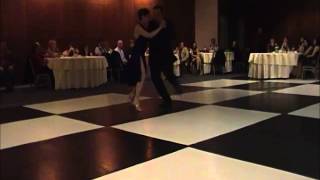 Paola Tacchetti y José Luis Ferraro. Barrio Sur Tango Festival