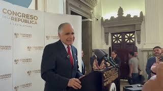 Magistrado Girón: No hay guerra, ni estamos peleando por elección de presidente de CSJ