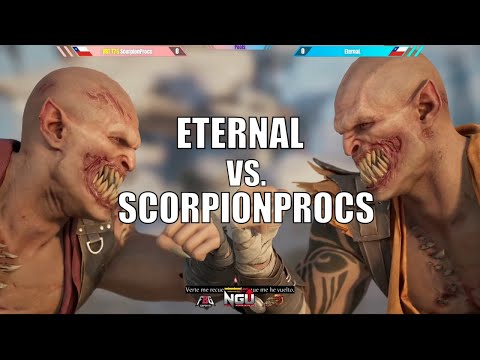 MK1: SCORPIONPROCS VS ETERNAL | BARAKA MIRROR | NGU 2024 Mortal Kombat 1 Pro Gameplay