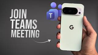 How to Join Meeting in Microsoft Teams Android (tutorial)