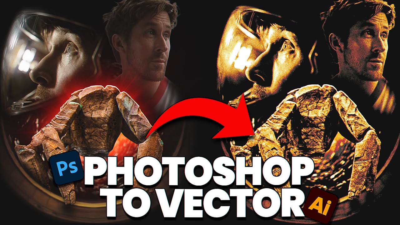 Easily Turn Raster Photoshop Layers Into Vectors