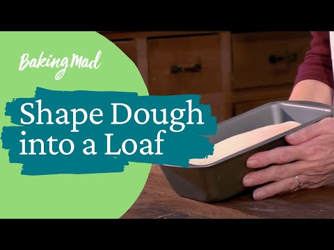 Shape Dough Into a Loaf Tin | Baking Mad