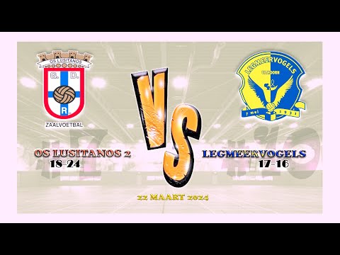 Highlights Os Lusitanos 2 vs Legmeervogels 1