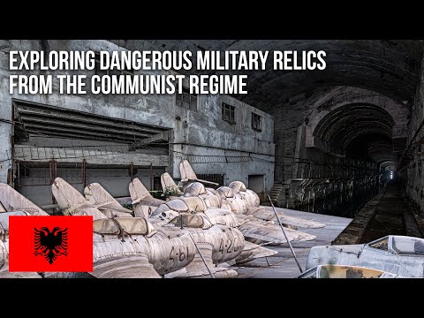 ABANDONED | Albanian military relics from the Communist regime | Submarine bunker & Air base