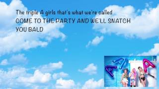 The AAA Girls - AAA Lyrics feat. Alaska Thunderfuck, Willam Belli and Courtney Act