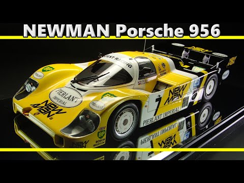 Thumbnail for NEWMAN PORSCHE 956 / TAMIYA 1/24 Prototype / Scale Model / 1984 Le Mans / Tamiya / C-car by Porsche 956