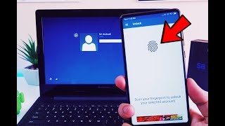 Unlock PC/Laptop Using Your Android phone Fingerprint Scanner - AWESOME Trick (NO ROOT)