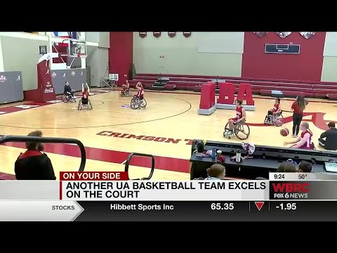 Univ. of Alabama wheelchair basketball team wins