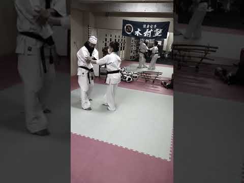 基本立ち関節技