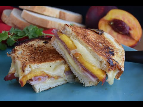 🍑 Bocadillo de jamón queso y melocotón UNA COMBINACIÓN DELICIOSA !!! 2º CAPÍTULO