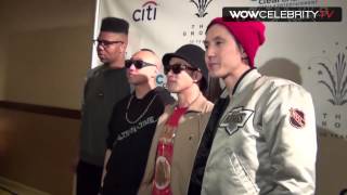 Far East Movement at the Grove Tree Lighting