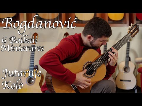 Jutarnje Kolo (Morning Dance) on a Jose Marques concert guitar