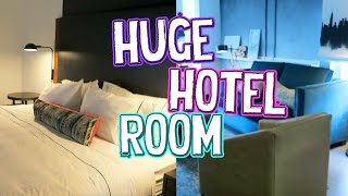 NYC HOTEL SUITE TOUR! // ExtraJill