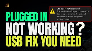 Download the video "USB Device Not Recognized Error - Permanently Fixed!"