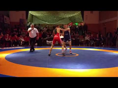 08.11.2019 TSV Gailbach vs. RWG - 66kg Gr-Röm: Tom Wünsch vs Florian Lamm