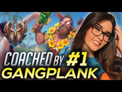 I Got A Challenger Gankplank to Coach Me | ft. SOLARBACCA