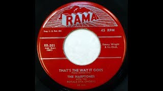 The Harptones - That&#39;s The Way It Goes 1956
