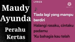 Download lagu Maudy Ayunda - Perahu Kertas Karaoke mp3