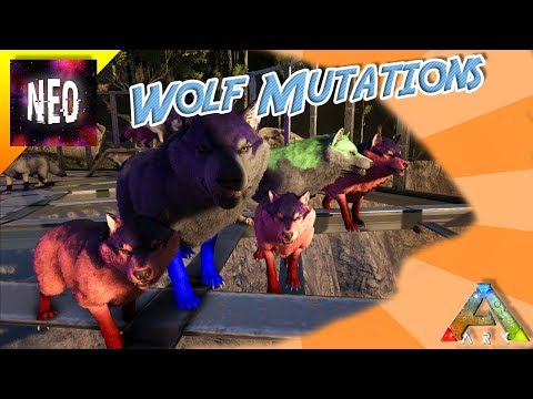Fully Mutated Direwolf- Direwolf Breeding - S4E35 - [Ark Survival Game-play]