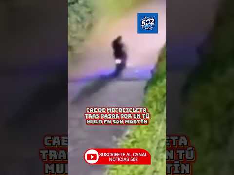🚨 SE CAYÓ Y AHÍ LA DEJO 🚨 #noticias #guatemala