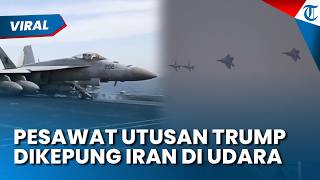 LANGIT IRAN MEMANAS! Jet Utusan Trump Dikepung Armada Tempur, Kekuatan Udara IRGC Unjuk Gigi