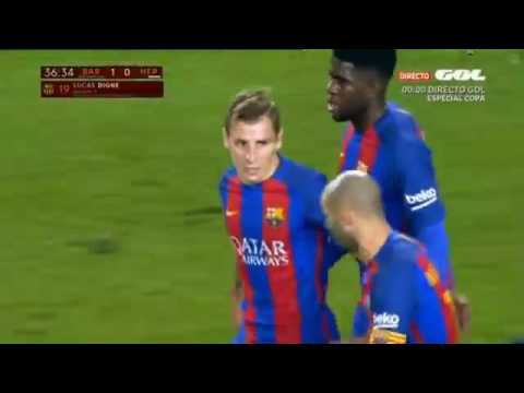 Барселона - Эркулес 1:0 Гол Динь 21.12.2016
