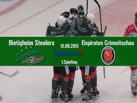 *1.Spieltag* Bietigheim Steelers vs Eispiraten Crimmitschau (13.09.2013)