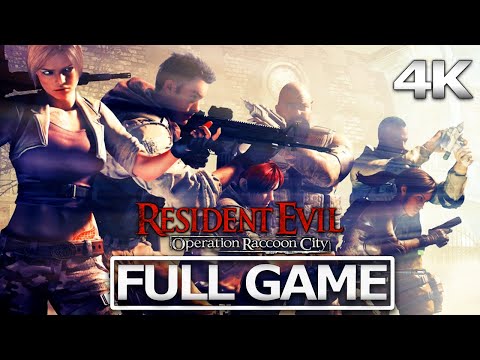 RESIDENT EVIL: OPERATION RACCOON CITY SPEC OPS Story Full Gameplay Walkthrough【FULL GAME】4K 60FPS