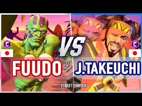 SF6 🔥 Fuudo (Dhalsim) vs John Takeuchi (Rashid) 🔥 Street Fighter 6