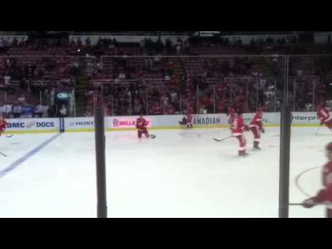 Gordie Howe 85th bday at the Joe