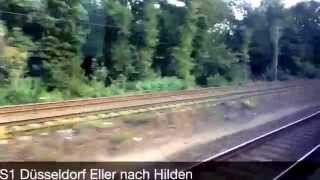 preview picture of video 'S1 Düsseldorf Eller nach Hilden'