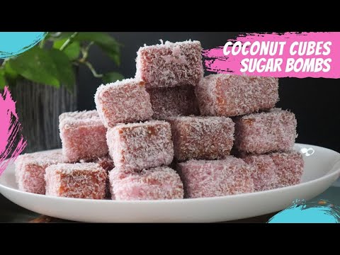 Lamington | Lamingtons Recipe | Čupavci, How to make Lamingtons (Eng Deu Sub)