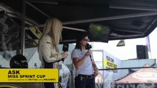 Danica Patrick, what was it like to work with Miranda Lambert on her newest music video?